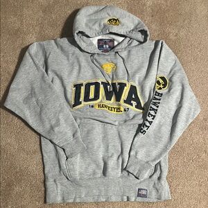 Iowa Hawkeyes Gray Hoodie